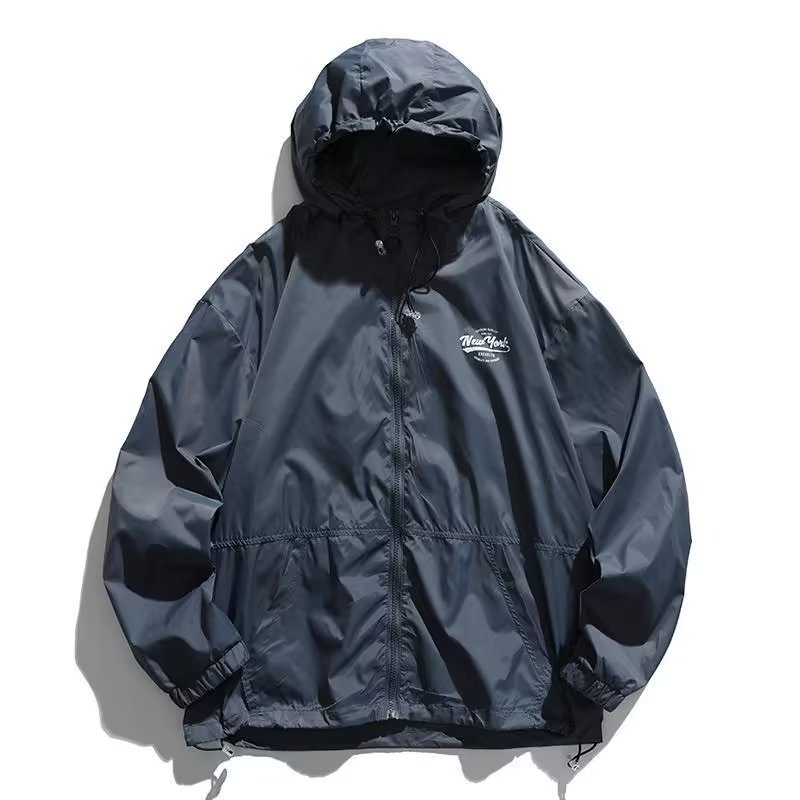 Áo Khoác Chống Nắng Bằng Lụa Lạnh Thoáng Khí Trọng Lượng Nhẹ Nhanh Khô Thời Trang Mùa Hè Cho Nam