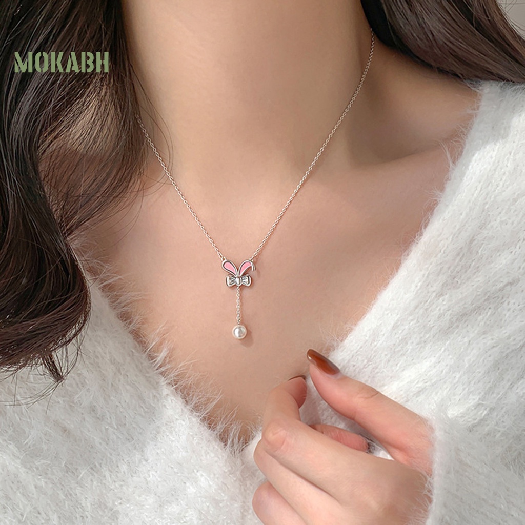 [Mới] Vòng Cổ Mặt Hình Học Đính Ngọc Trai Giả Mạ Điện Trang Trí Sang Trọng Thanh Lịch Dành Cho Nữ