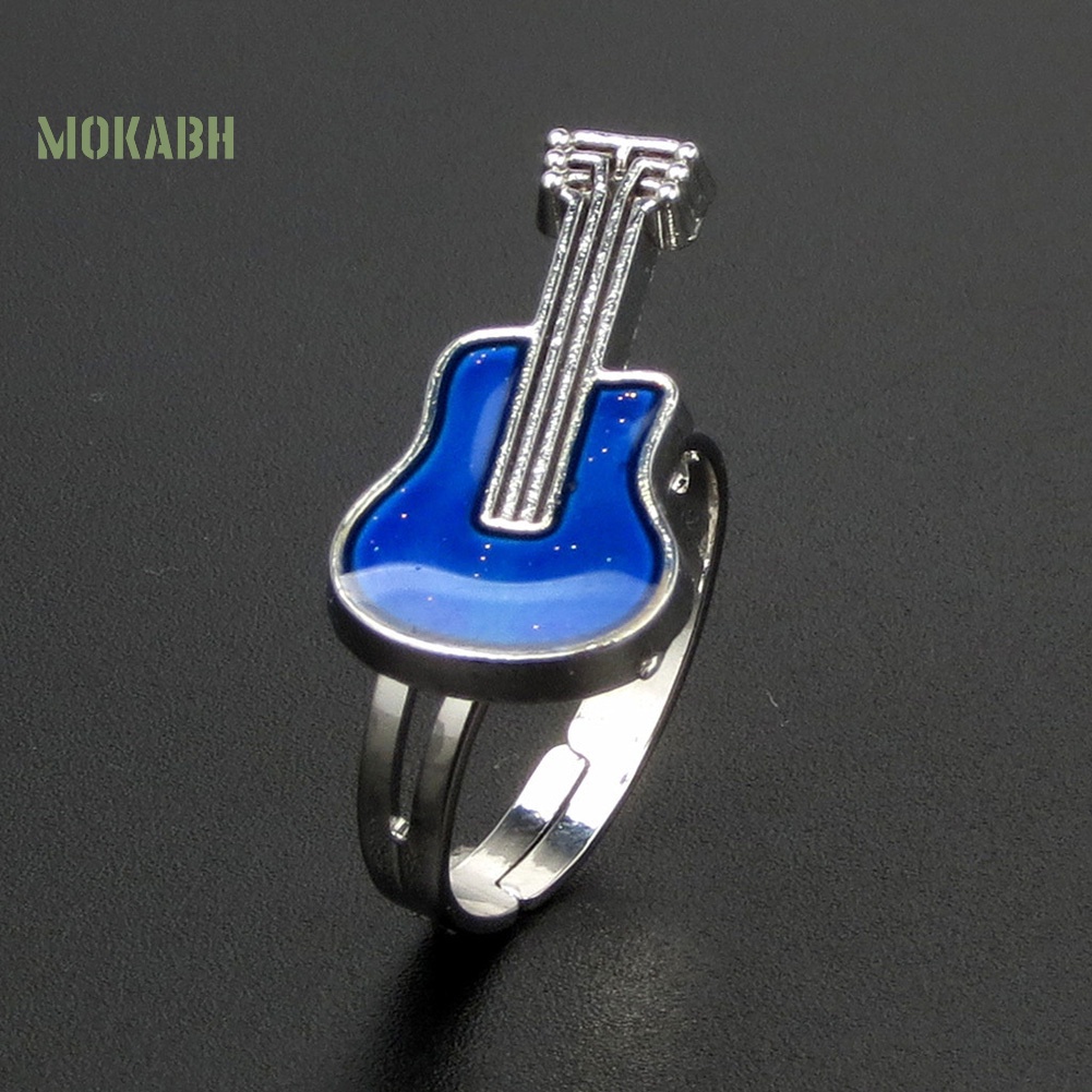 Nhẫn Hở Thay Đổi Màu Sắc Theo Nhiệt Độ Sáng Tạo Cho Nữ