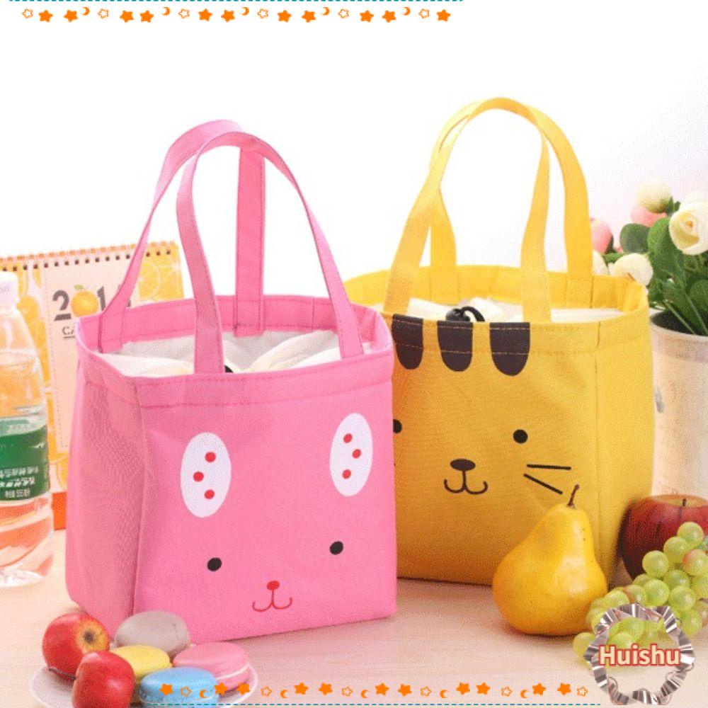 Túi Giữ Nhiệt Đựng Hộp Cơm Trưa Thiết Kế Nhỏ Gọn Tiện Dụng Mang Theo Du Lịch /