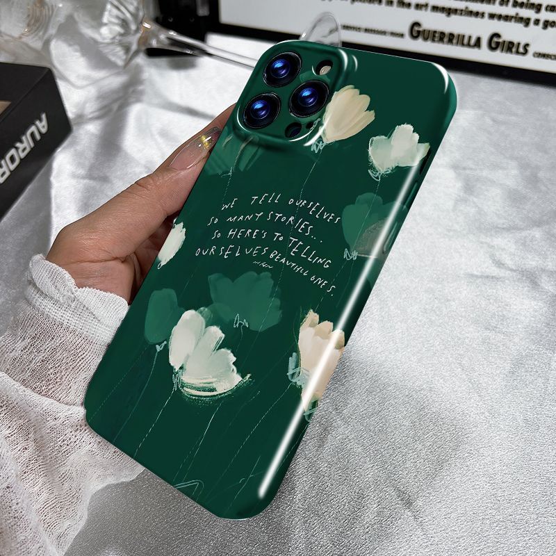 Ốp Điện Thoại In Hình Tranh Sơn Dầu Cổ Điển Cho Iphone 11 12 Xr 14 xs 13 Promax