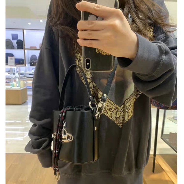 Túi Đeo Chéo Mini Bằng Da Bóng Thời Trang Sang Trọng