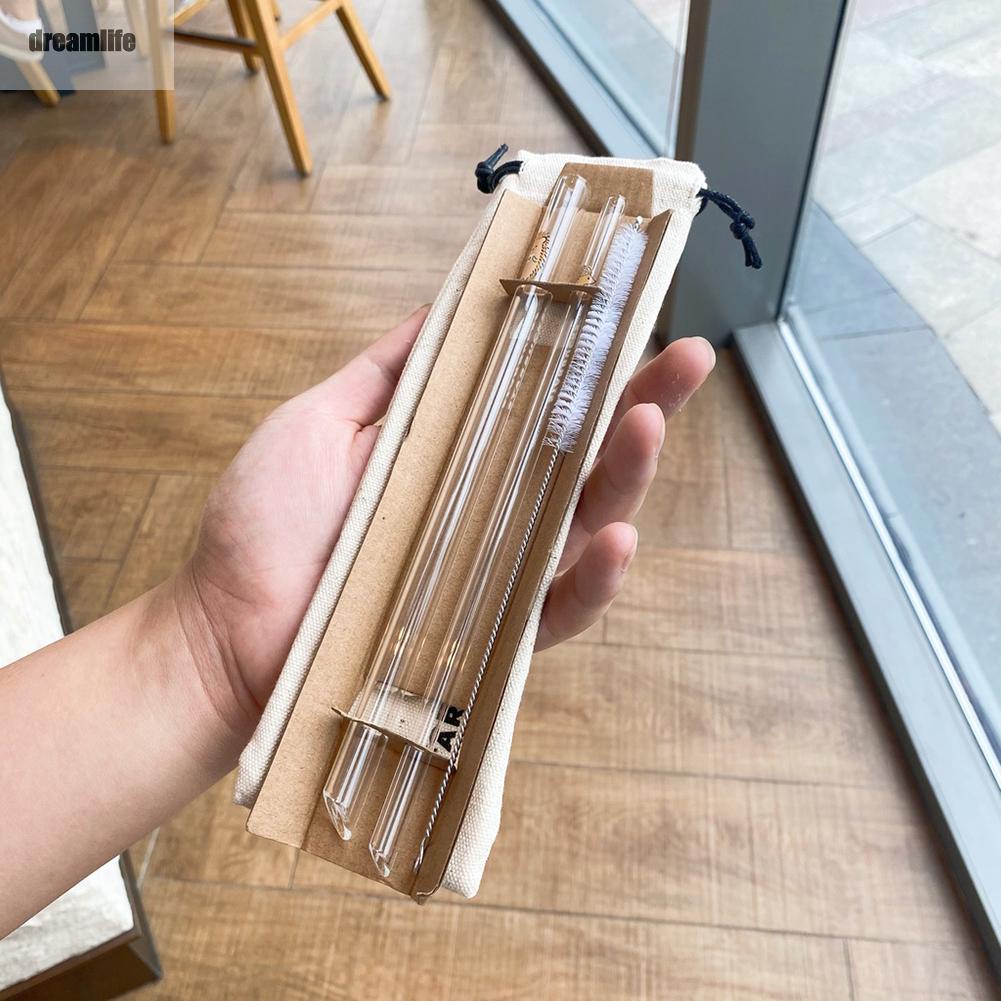 STARBUCKS Dễ Thương Ống Hút Thủy Tinh Hình Nhím Đáng Yêu Thân Thiện Với Môi Trường