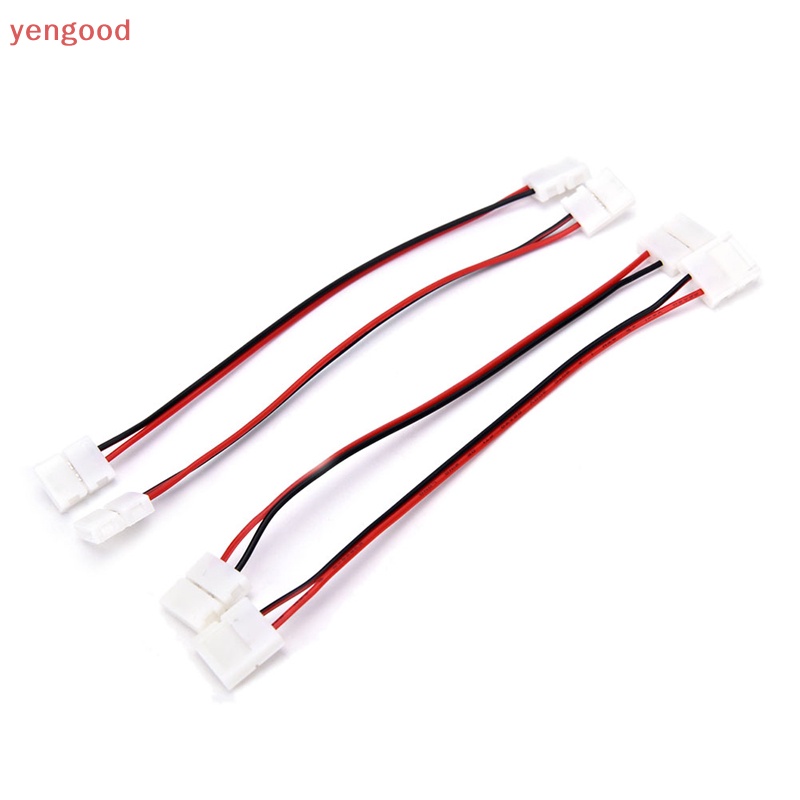 Set 10 Đầu Nối Dây Đèn LED 2 Pin 3528 / 5050 Màu Sắc