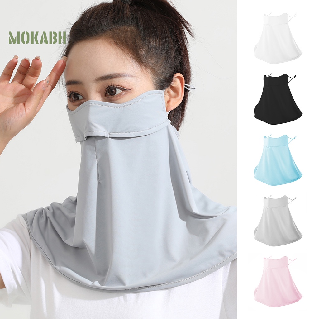 [Mok Abh] Mạng Che Mặt Chống Biến Dạng Nhanh Khô Thiết Thực Cho Rừng