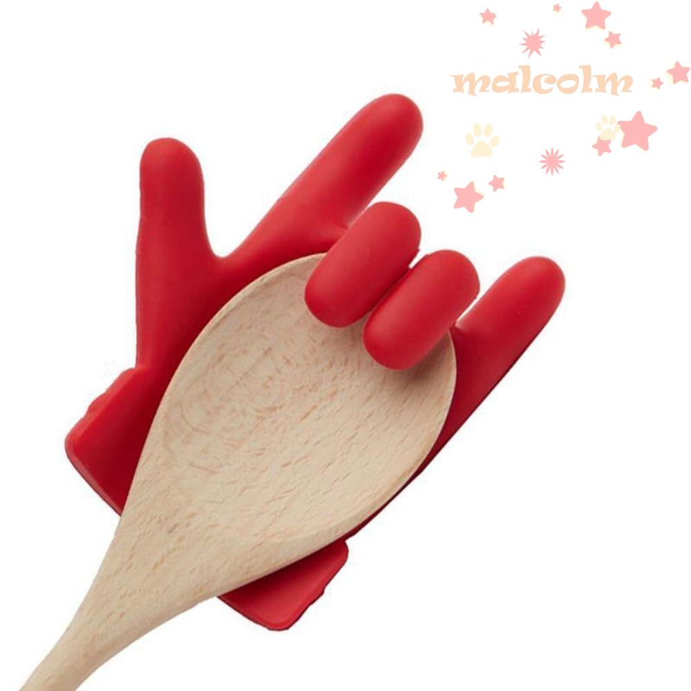 1 Giá Đỡ Muỗng / Nắp Nâng Nắp Nồi Chống Tràn Dễ Rửa Tiện Dụng