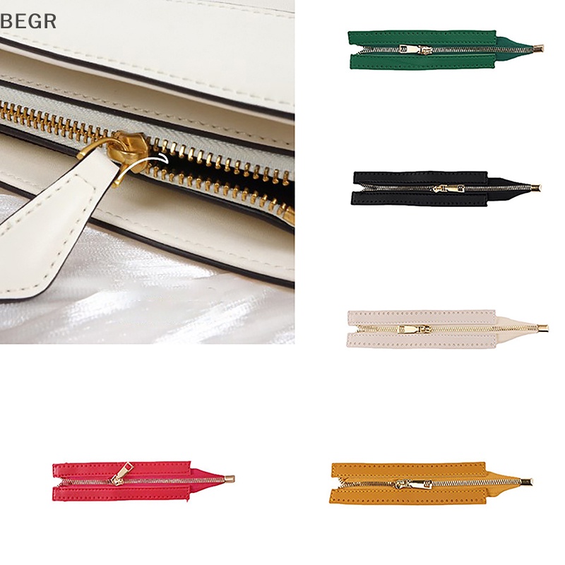 Khóa Kéo Bằng Da PU Cứng Chuyên Dụng Cho May Vá Quần Áo vn