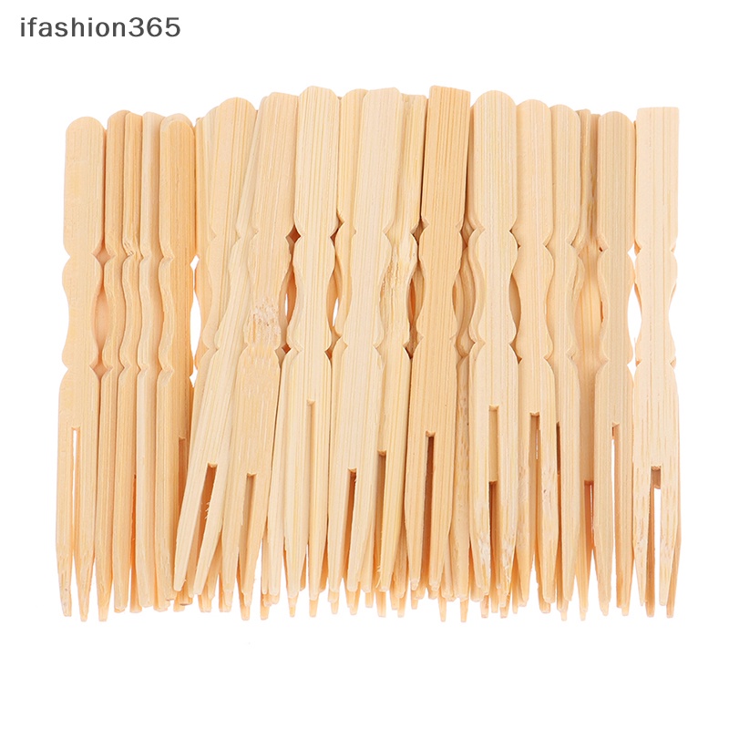 Set 50 Nĩa Tre Ăn Trái Cây / Tráng Miệng ifashion365