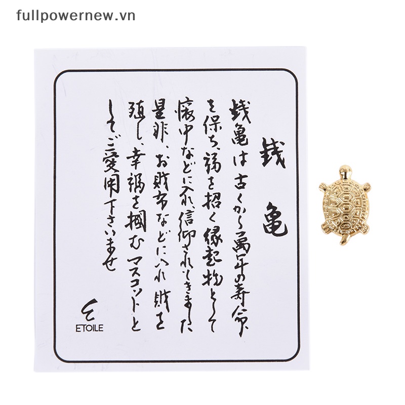 Tượng Rùa Vàng May Mắn Để Bàn Trang Trí