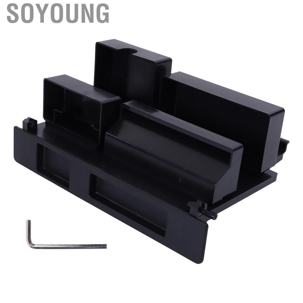 Soyoung Central Control Storage Box Vertical Type Center Console Organizer for Car Replacement Chevrolet Silverado Suburban Tahoe
