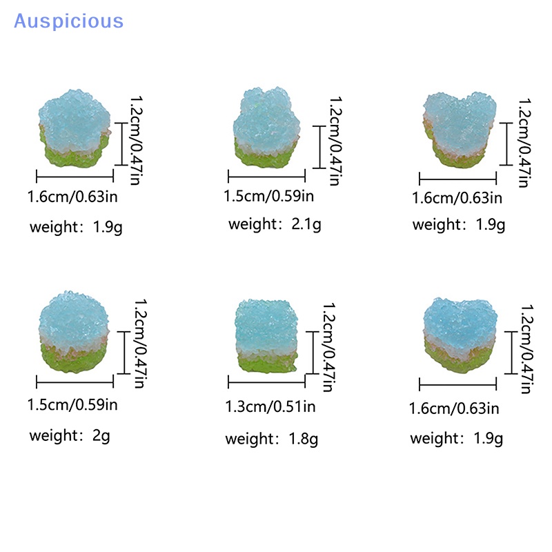 Bộ 5 Đồ trang trí Kẹo Mưa Mini Phát Sáng Dùng Trang Trí Xe Hơi