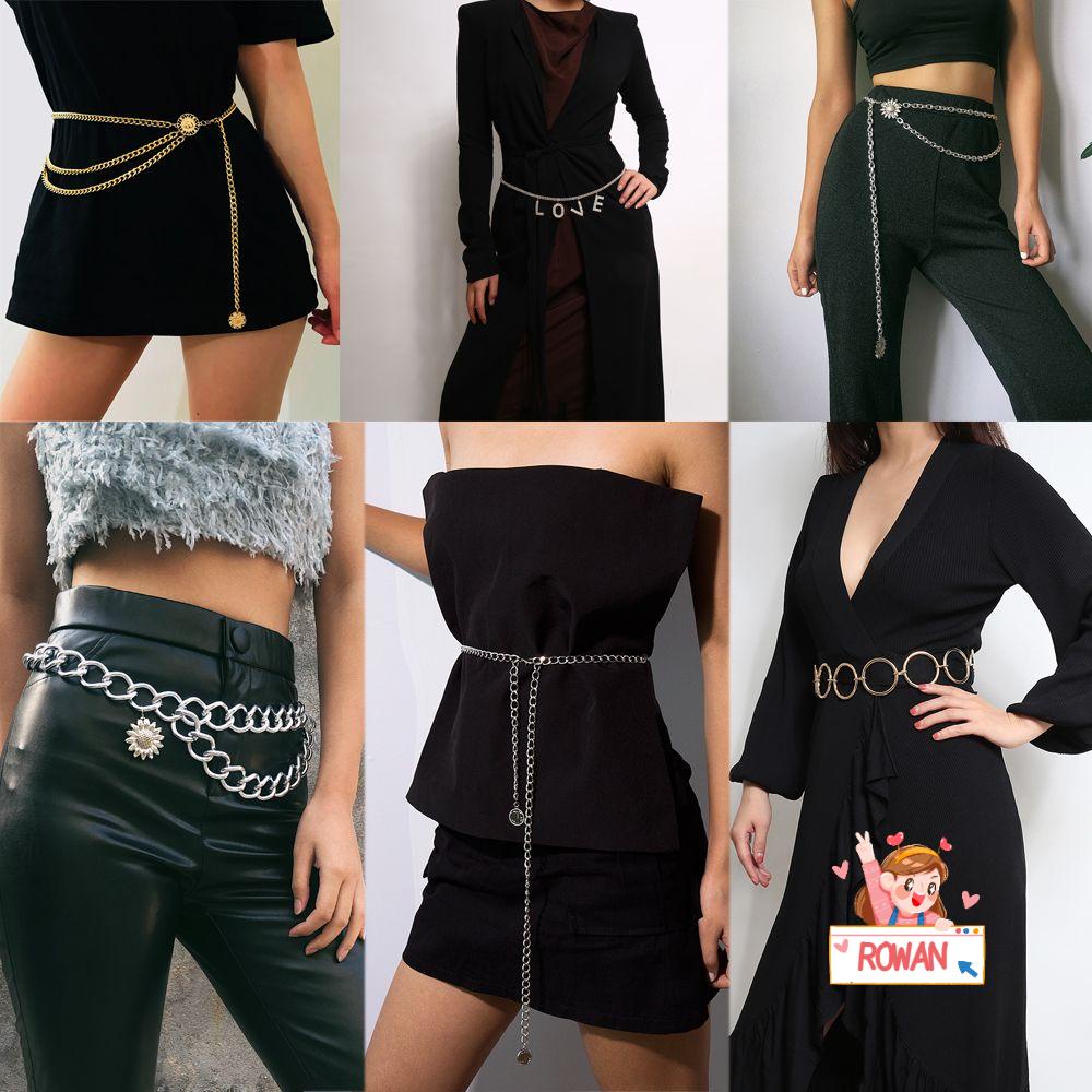 Dây Chuyền Toàn Thân Phong Cách Bohemian|Thắt Lưng Tua Rua Không Xỏ Lỗ Nhiều Màu Sắc