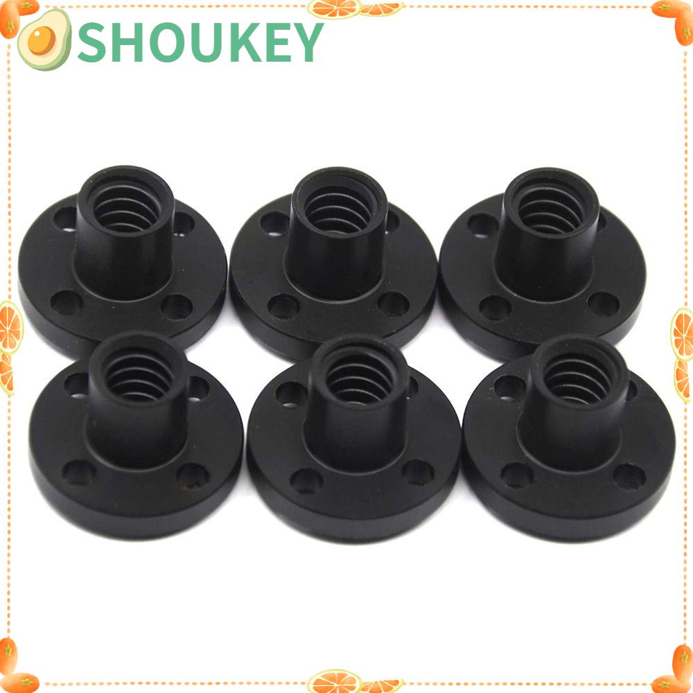 Set 6 Đai Ốc T8 Không Ồn Chuyên Dụng Cho Máy In 3D 8mm
