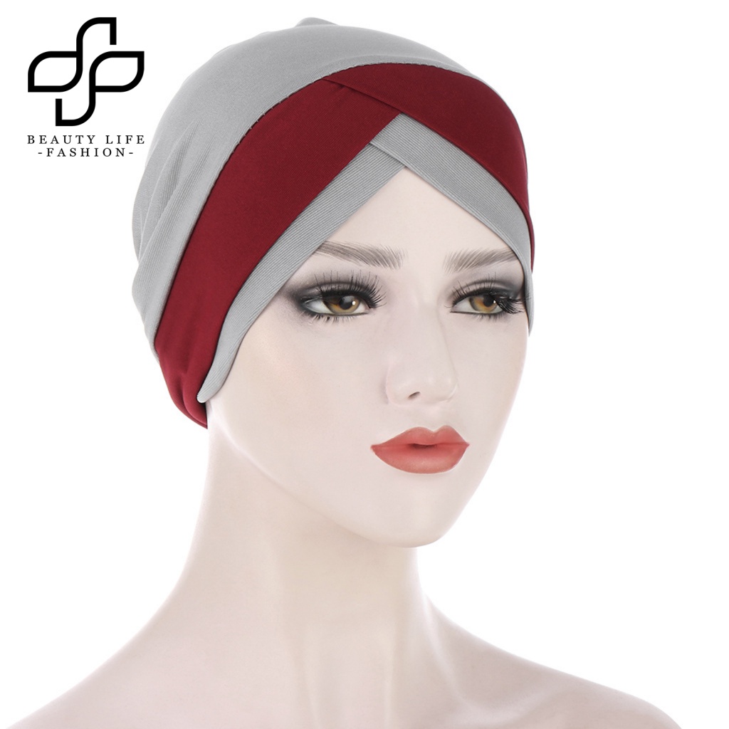 Nón Trùm Đầu Thoáng Khí Bảo Vệ Hai Tông Màu Thời Trang Cho Nữ