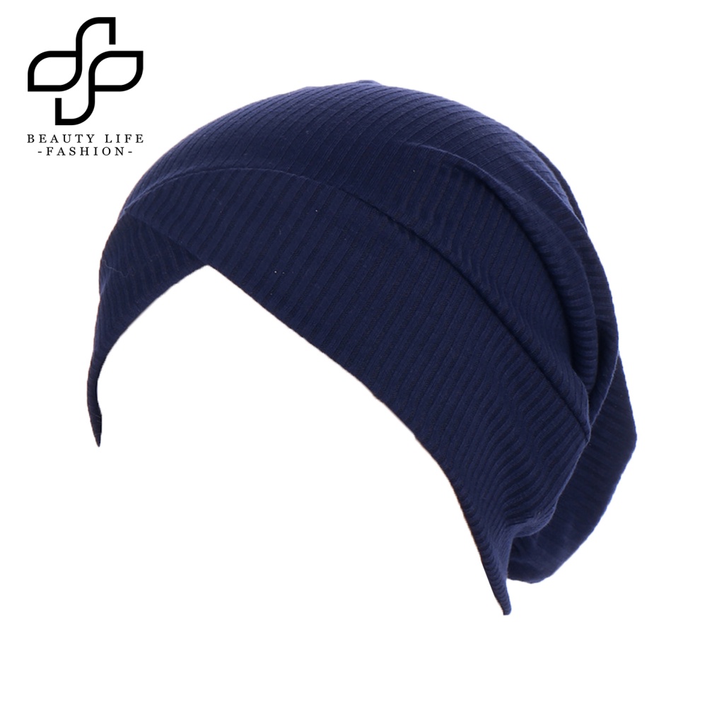 Băng Đô Cotton Co Giãn Màu Trơn Thời Trang Dành Cho Nữ