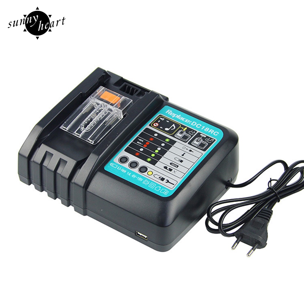 Bộ Sạc Pin Cho Makita 14V-18V BL1815 BL1840 BL1830 DC18RC