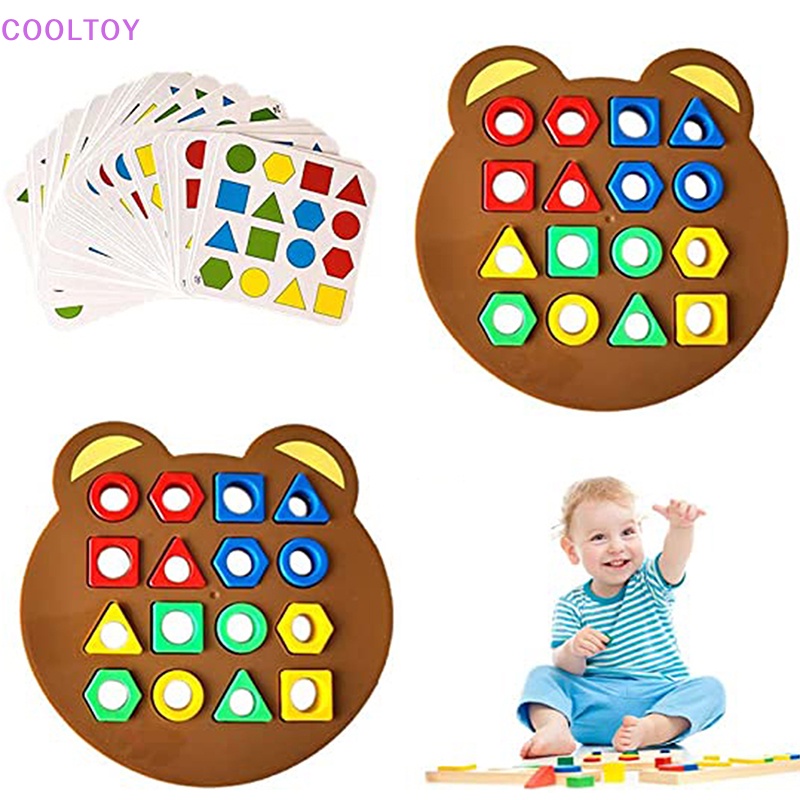 Cooltoy Bộ Đồ Chơi Xếp Hình Khối Hình Học Nhanh Chóng Phù Hợp Với Học Tập Dành Cho Trẻ Em HOT