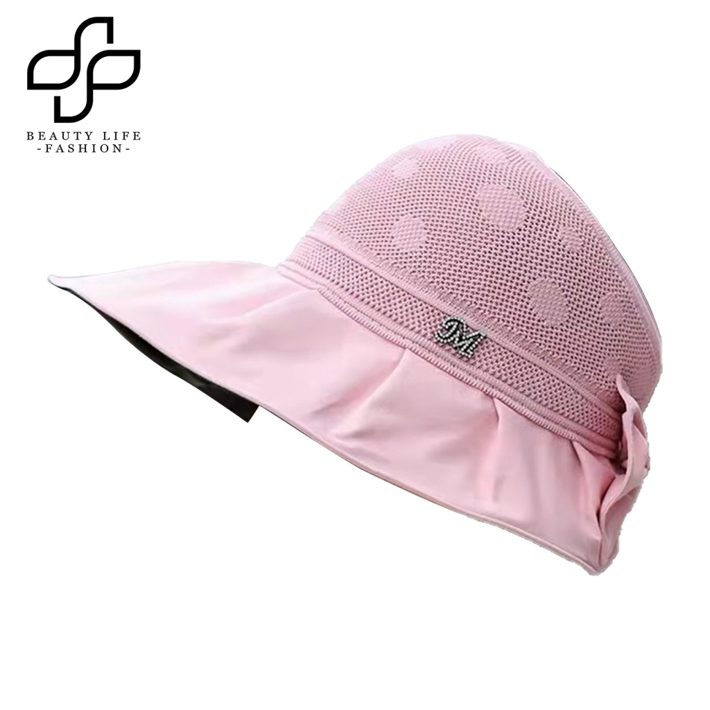 Mũ Lưỡi Trai Nửa Đầu Một Kích Thước Hở Chóp Trọng Lượng Nhẹ Thời Trang Đi Biển Mùa Hè