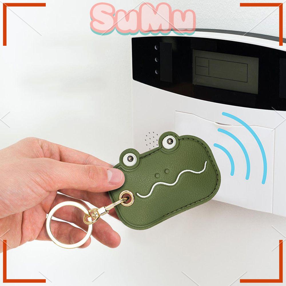 Bao Da Đựng Chìa Khóa Điều Khiển Truy Cập Họa Tiết Hoạt Hình