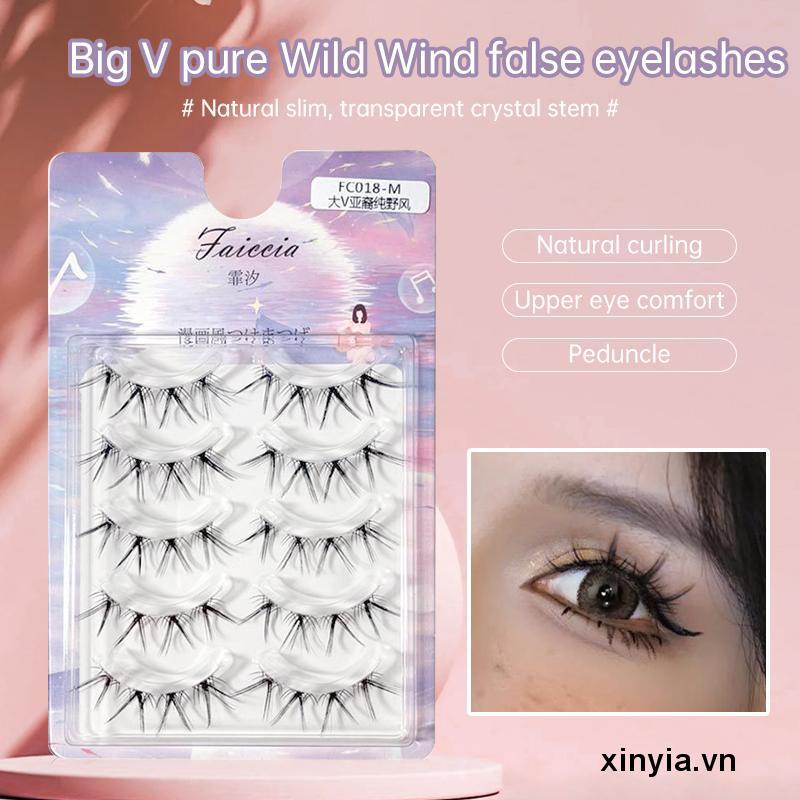 Lông Mi Giả Được Làm Từ Chất Bộ 5 Cặp Lông Mi Giả Mềm Tự Nhiên Nhiều Kiểu Dáng Khác Nhau