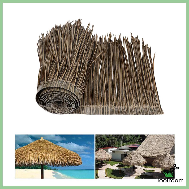 Tấm Rơm Nhân Tạo Gắn Mái Nhà Bền Bỉ Cho Sân Vườn
