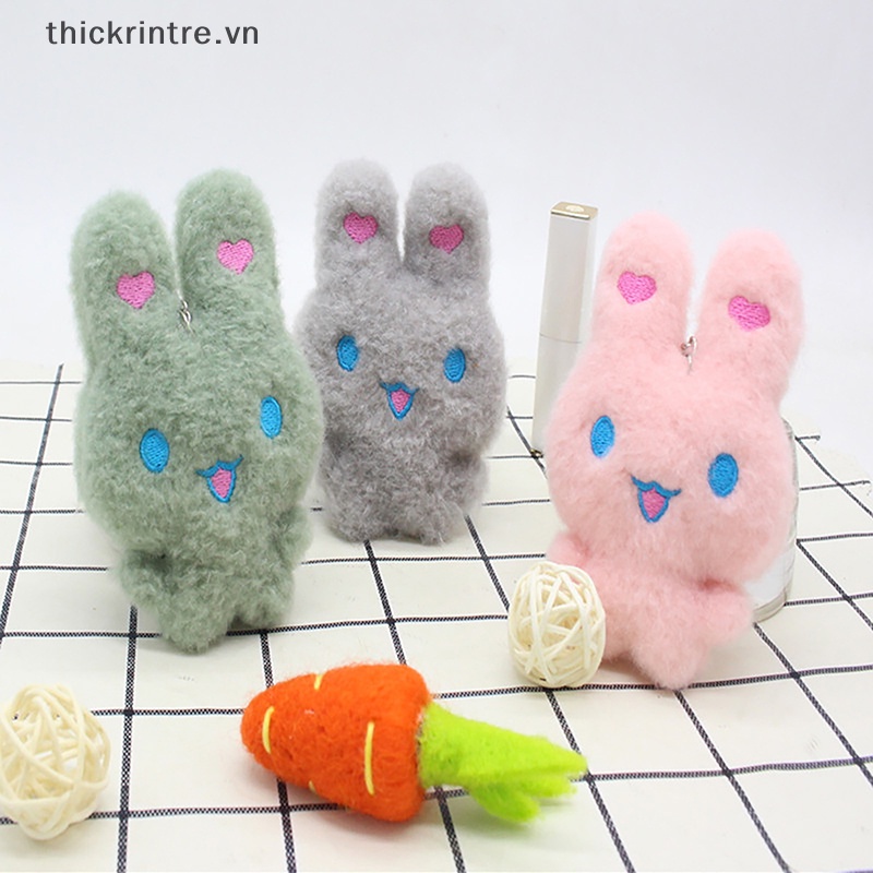 Thỏ Nhồi Bông Mini Thiết Kế Đáng Yêu