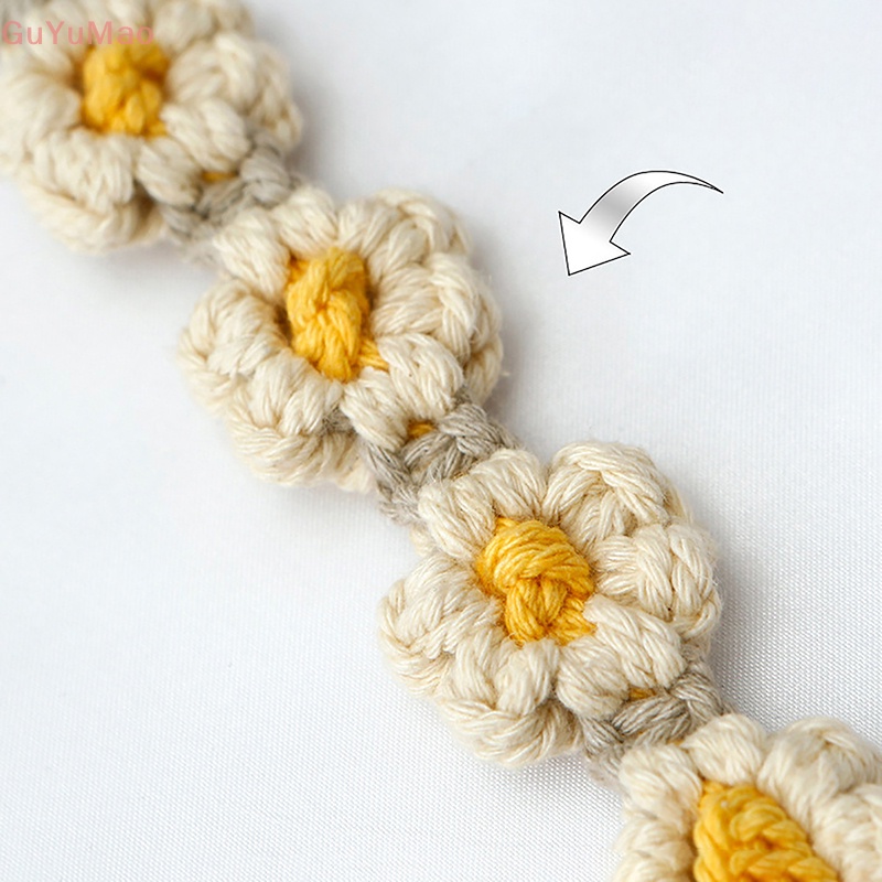 [cxGUYU] Dây Đeo Điện Thoại Dài Đeo Chéo Hình Hoa Cúc Nhỏ Có Kẹp Chống Thất Lạc PRTA