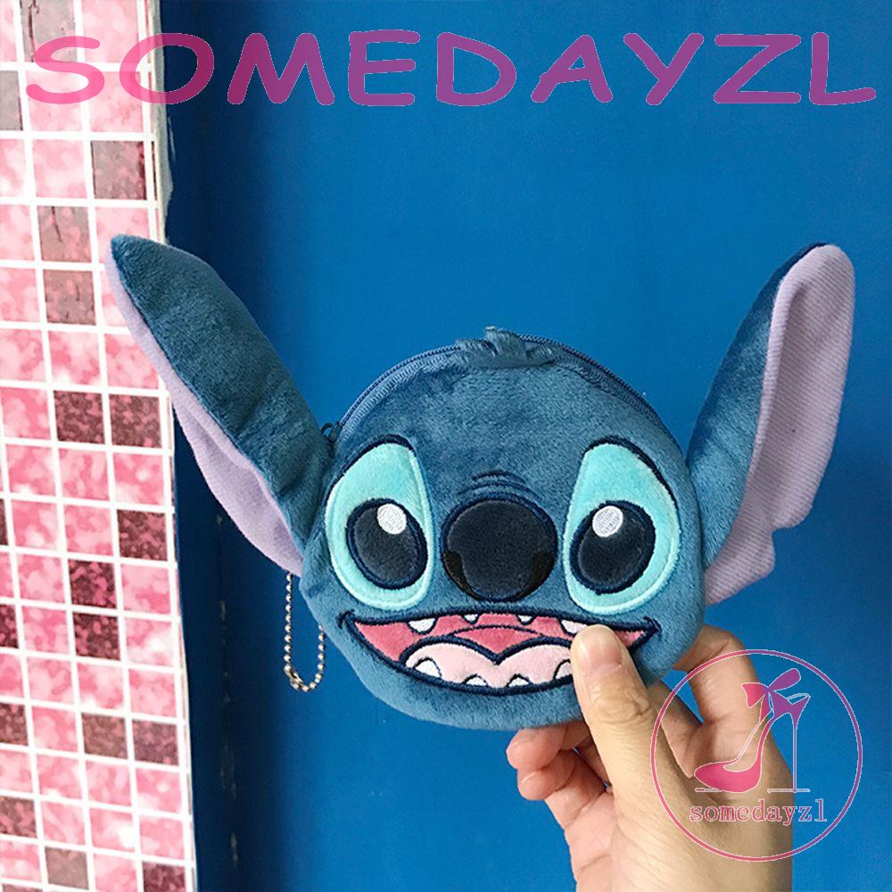 Ví Nhồi Bông Hình Stitch Hoạt Hình Sáng Tạo Thời Trang Nhật Bản