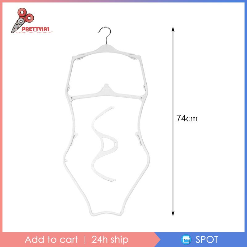 [Prettyia1] Set 3 Móc Treo Đồ Bơi / Váy Ngủ / Đồ Du Lịch / Sân Vườn