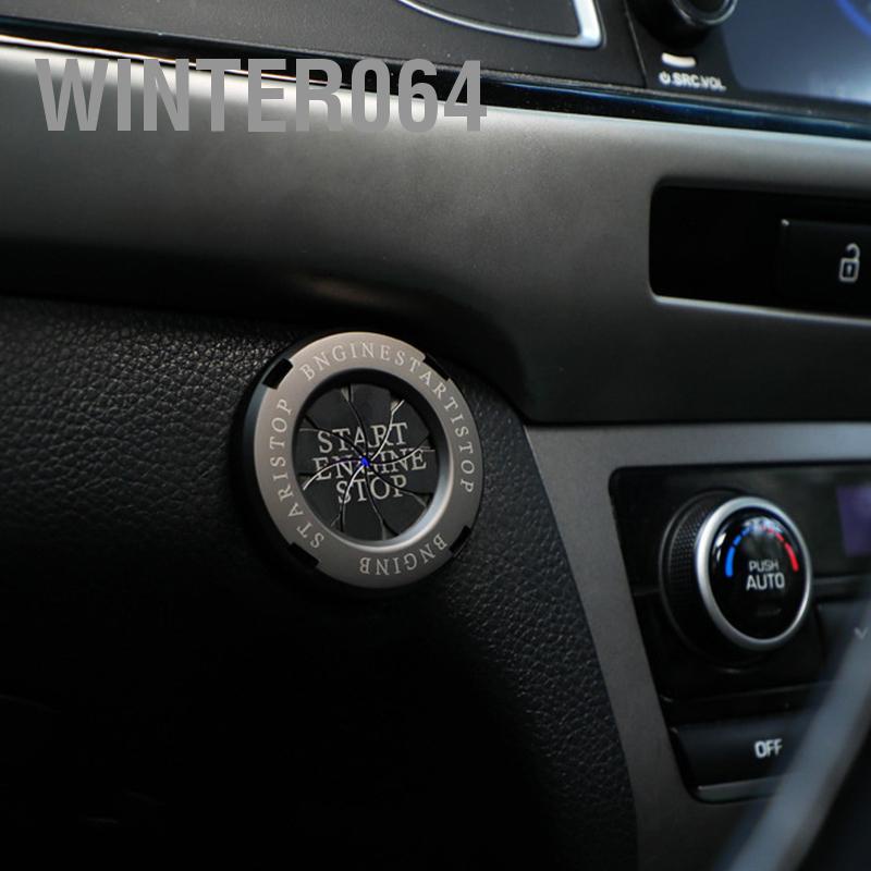 Winter064 Nắp Nút Dừng Bắt Đầu Động Cơ Bảo Vệ Chống Trầy Xước Thiết Kế Quay Đa Năng Một Phím Trang Trí