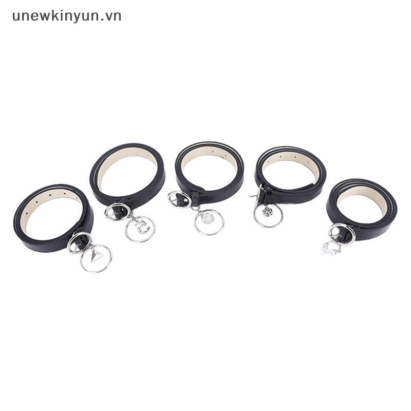 Thắt Lưng Da Khóa Kim Loại Hình Trái Tim Thời Trang Cho Nữ