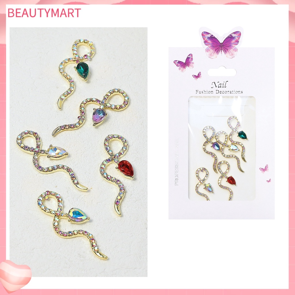 1 Túi Hạt Đá 3D Lấp Lánh Đa Năng Trang Trí Móng Tay Nghệ Thuật