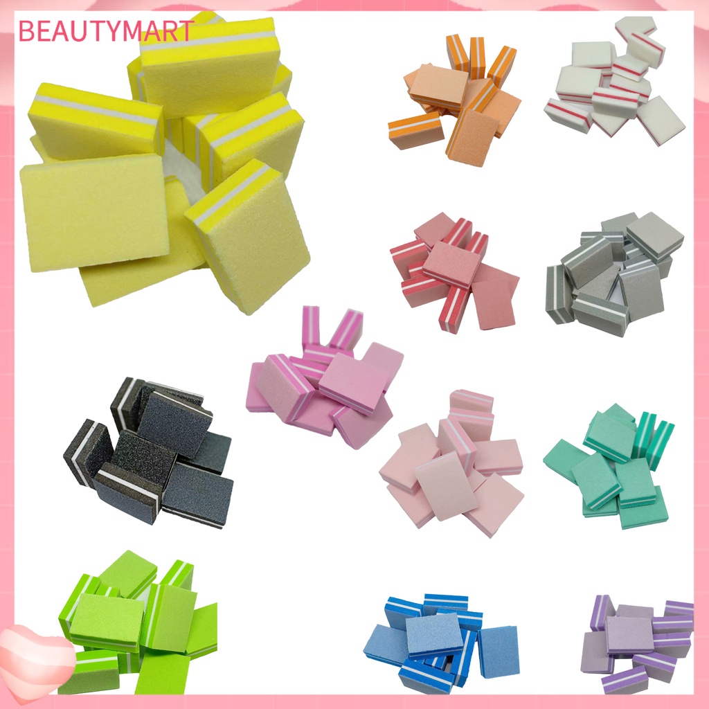 Túi 50 Khối Xốp Mini Dũa Móng Tay Đa Năng