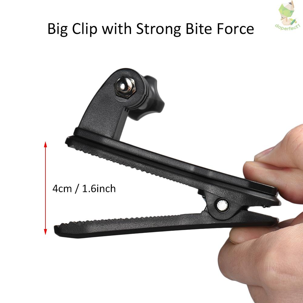 XIAOMI Kẹp Gắn Ba Lô Xoay 360 Độ Cho Máy Ảnh Hành Động Came-6.7 7 / 6 / 5 / 4 / 3 +