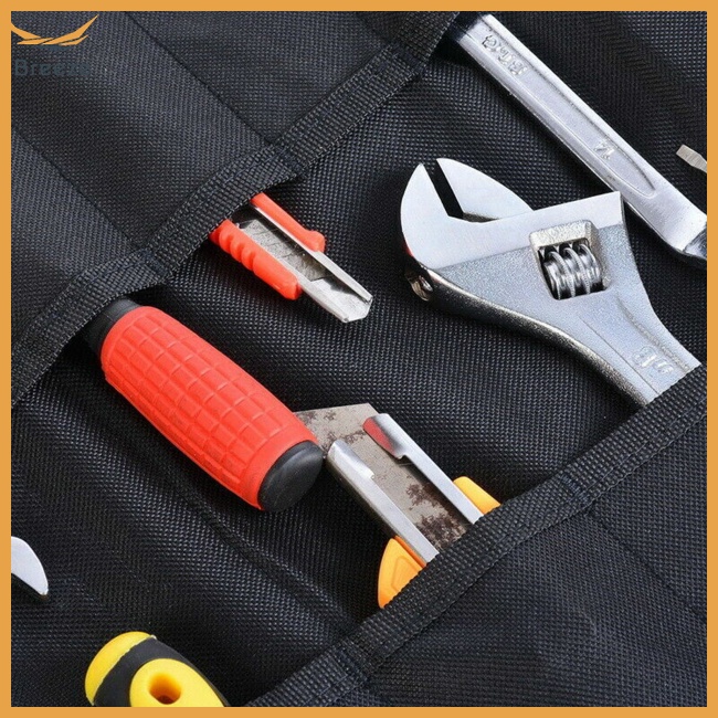 Túi Cuộn Đựng Dụng Cụ Sửa Chữa Điện Bằng Vải Oxford Sức Chứa Lớn