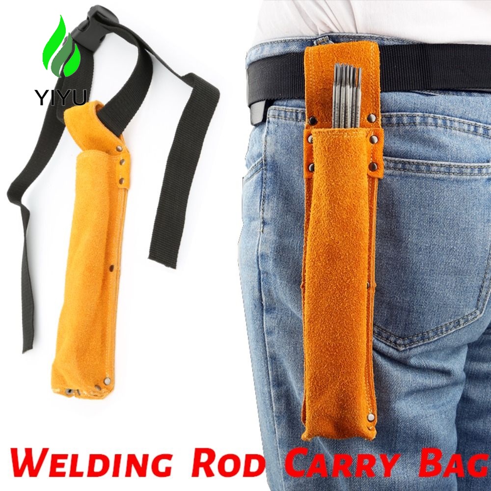 YIYU Túi Da Bò Đeo Hông Đựng Cần Hàn TYLER1 Tiện Dụng