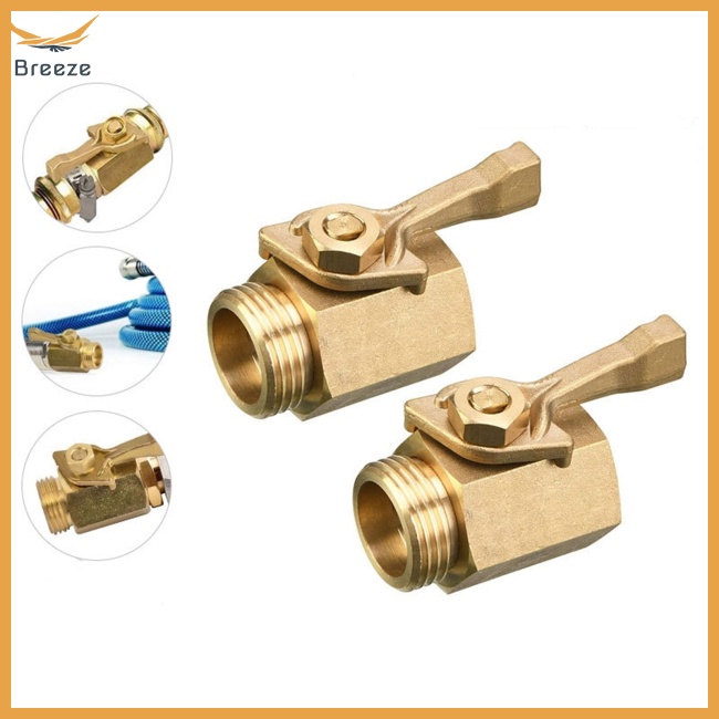 2 Van Điều Khiển Dòng Chảy Nước Bằng Đồng 3 / 4 "