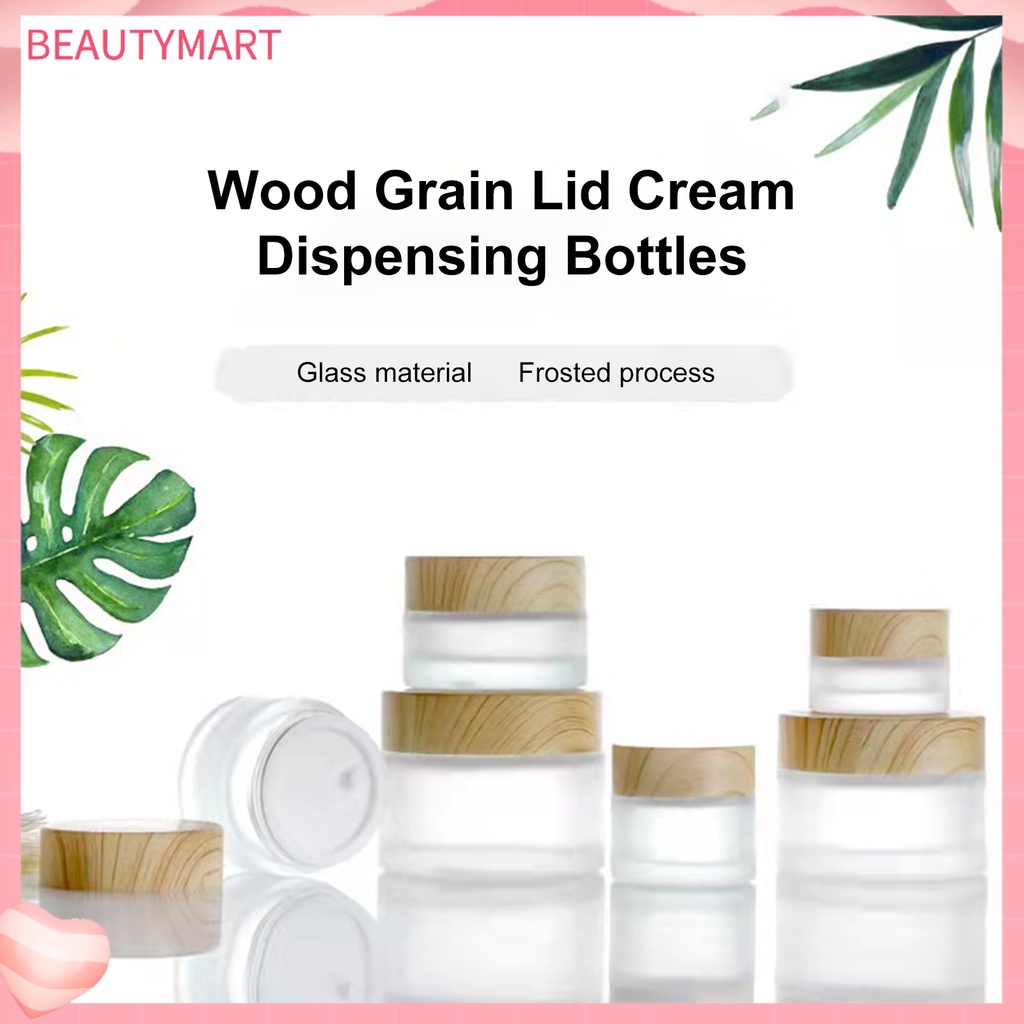 Lọ Thủy Tinh Rỗng Trong Suốt Đựng Mỹ Phẩm 5g / 10g / 20g / 30g / 50g / 60g / 100g