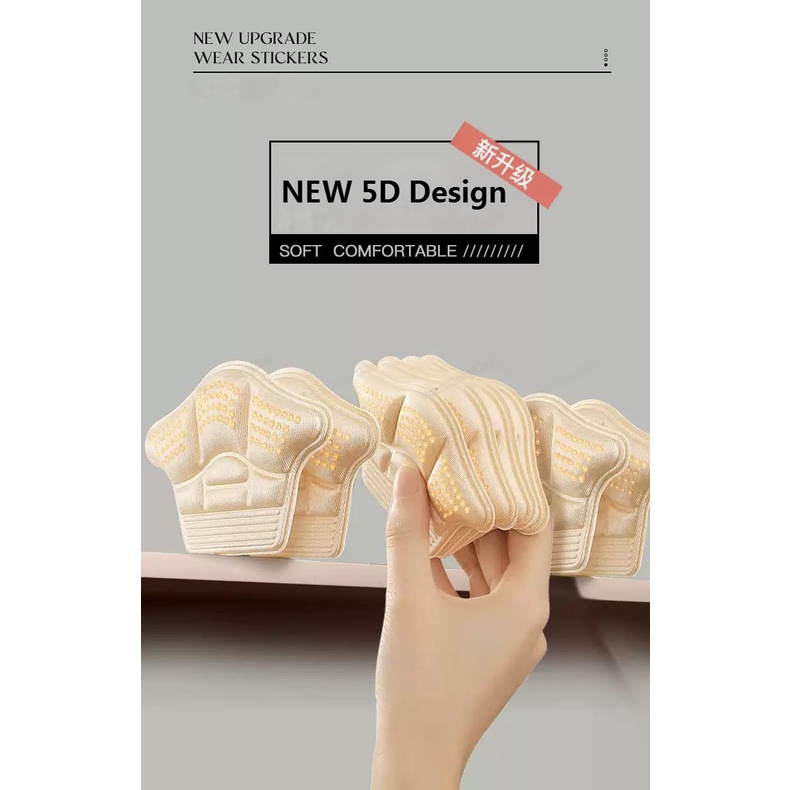 Miếng Dán Bảo Vệ Gót Chân Chống Mòn Có Thể Điều Chỉnh Kích Thước Dùng Khi Đi Giày Cao Gót