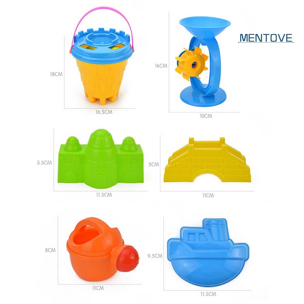 Bộ 25 Khuôn Làm Cát Nhiều Màu Cho Bé