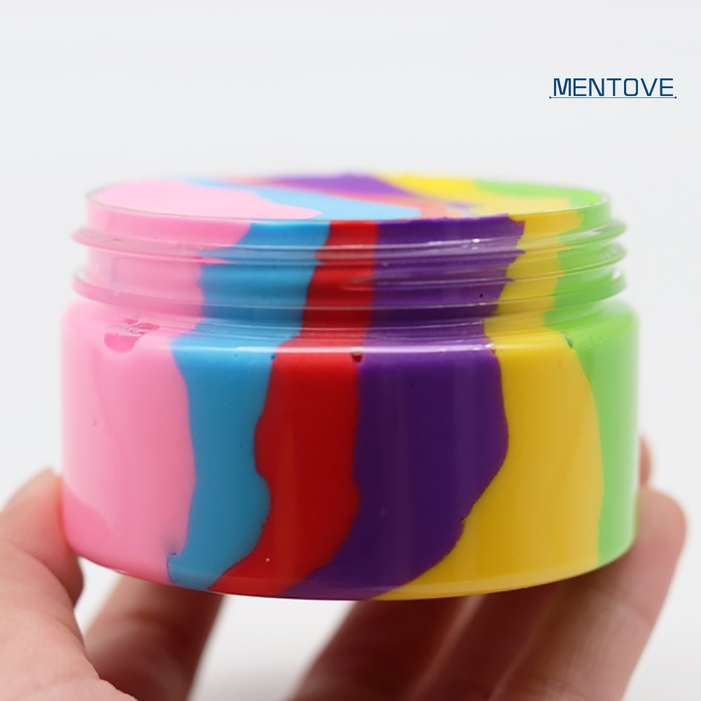 Đồ Chơi Chất Nhờn Ma Quái Màu Sắc Cầu Vồng Thú Vị Dành Cho Các Bé