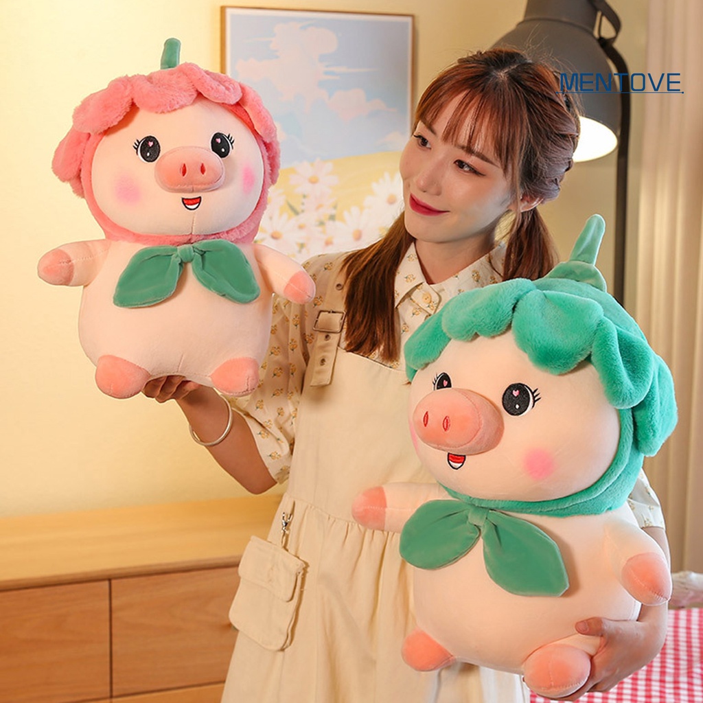 Thú Nhồi Bông Hình Chú Heo Hoạt Hình Co Giãn Cao Có Thể Giặt Rửa Độc Đáo