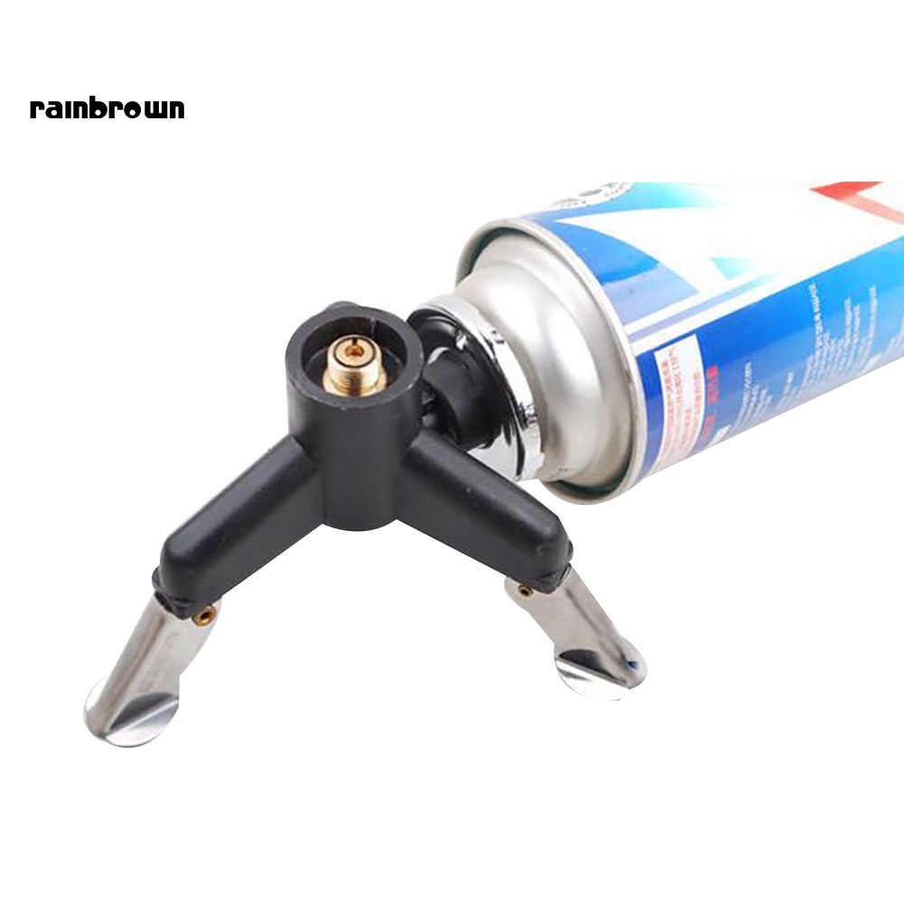 Bếp Gas Mini Hình Tam Giác Di Động Tiện Dụng Khi Đi Cắm Trại &lt; rainbrown &gt;