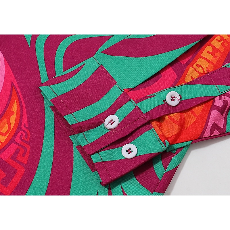 Áo Thun Tay Dài V-E88R-S &amp; - Thời Trang Đường Phố Cổ Điển