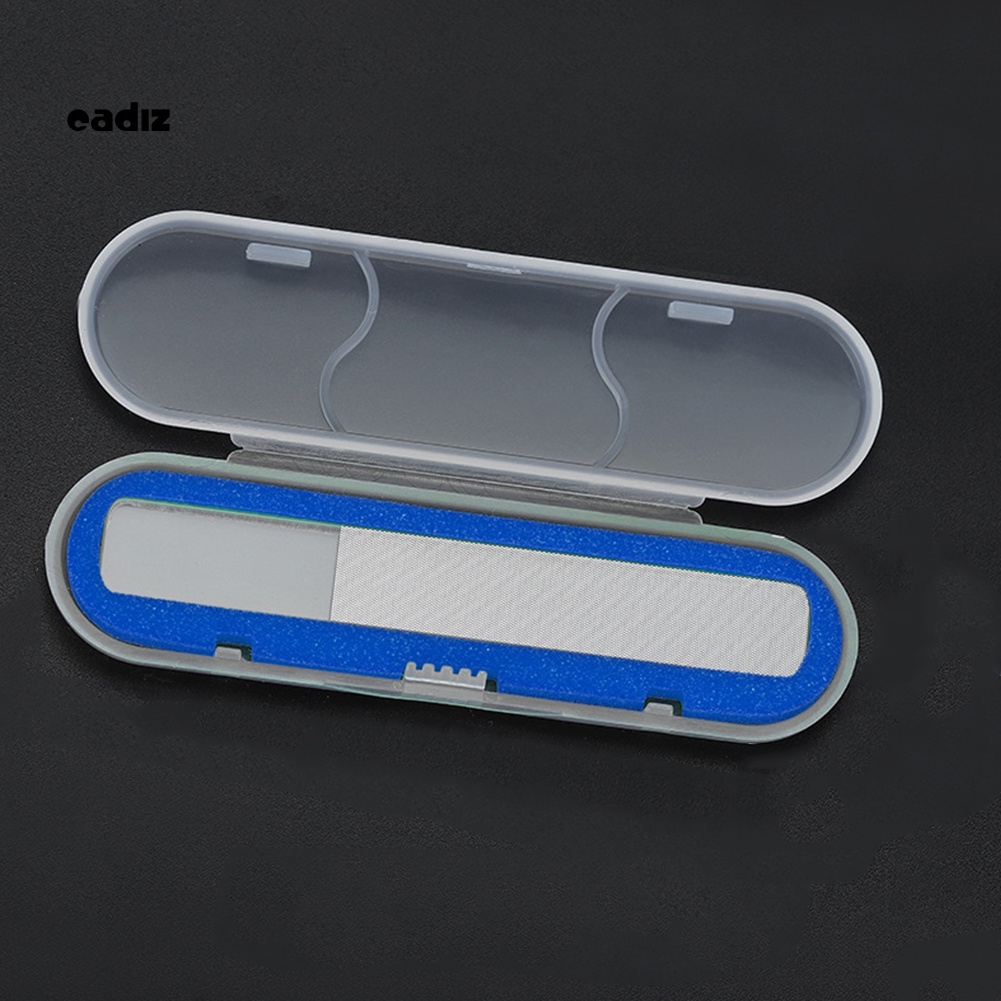 Dụng Cụ Dũa Đánh Bóng Móng Tay Bằng Kính CADI Kèm Hộp Đựng