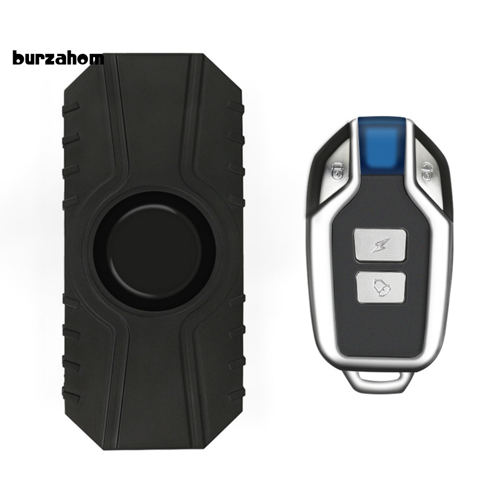 Chuông Báo Động Không Dây Chống Trộm IP55 Chống Nước Kèm Điều Khiển Từ Xa Cho Xe Scooter