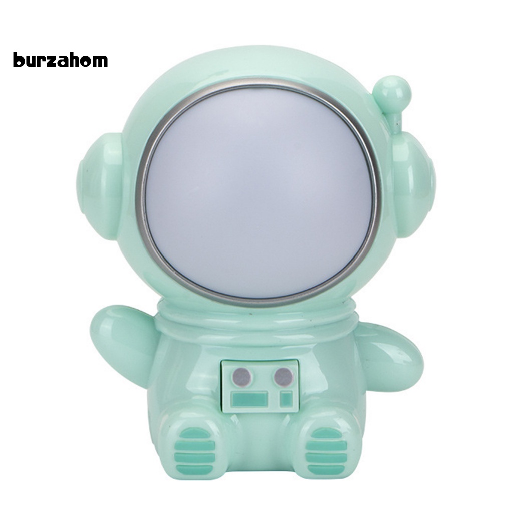 Đèn Ngủ Để Bàn Bằng ABS Hình Người Tàu Không Gian Thay Đổi Màu Sắc Sống Động Trang Trí Nhà Cửa