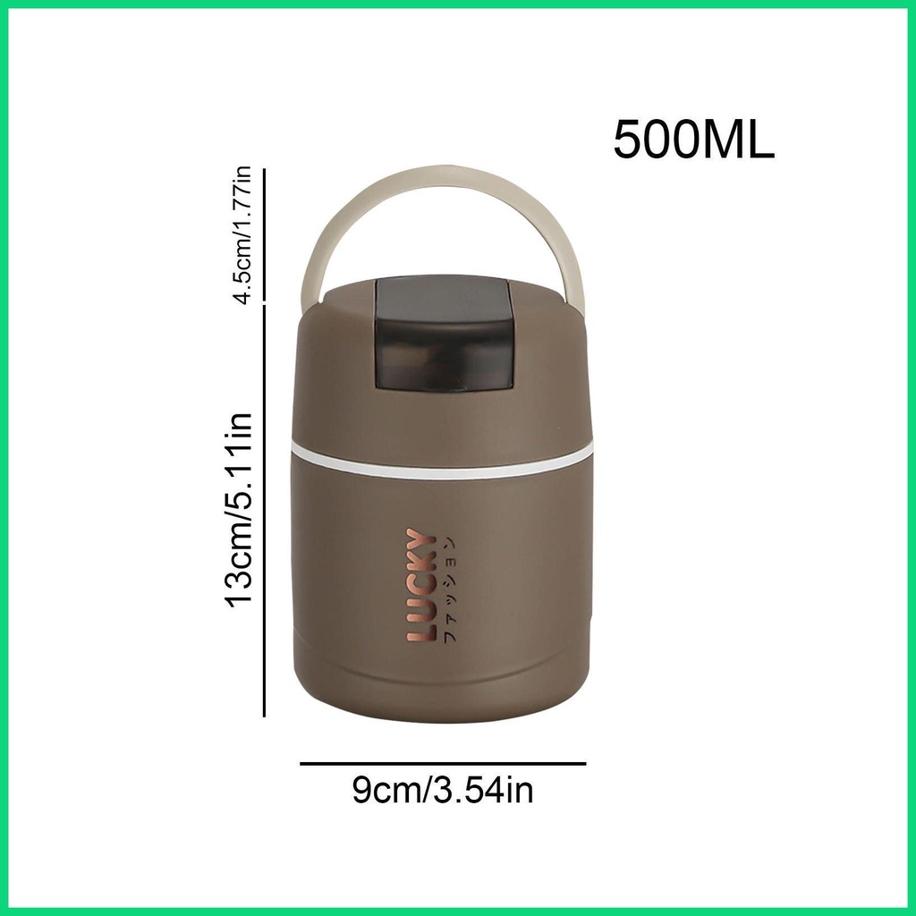 Cốc Đựng Cà Phê Giữ Nhiệt Có Tay Cầm Có Nắp Đậy Thiết Kế Xẻ Tà Tránh Chết Jwvn