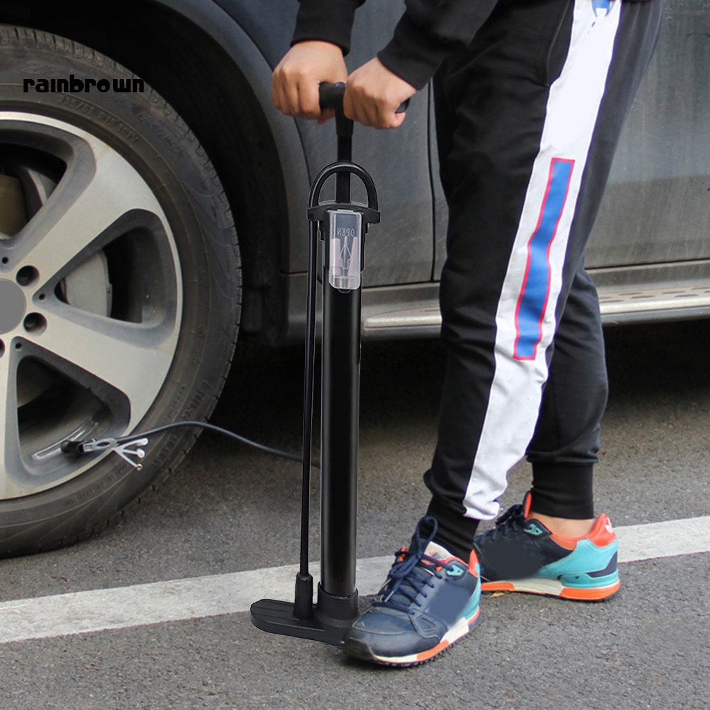 &lt; Rainbrown &gt; Bộ Dụng Cụ Sửa Chữa Bơm Xe Đạp Một Mảnh Đế Nhôm Chống Trượt Tốc Độ Cao Kèm Hộp Phụ Kiện