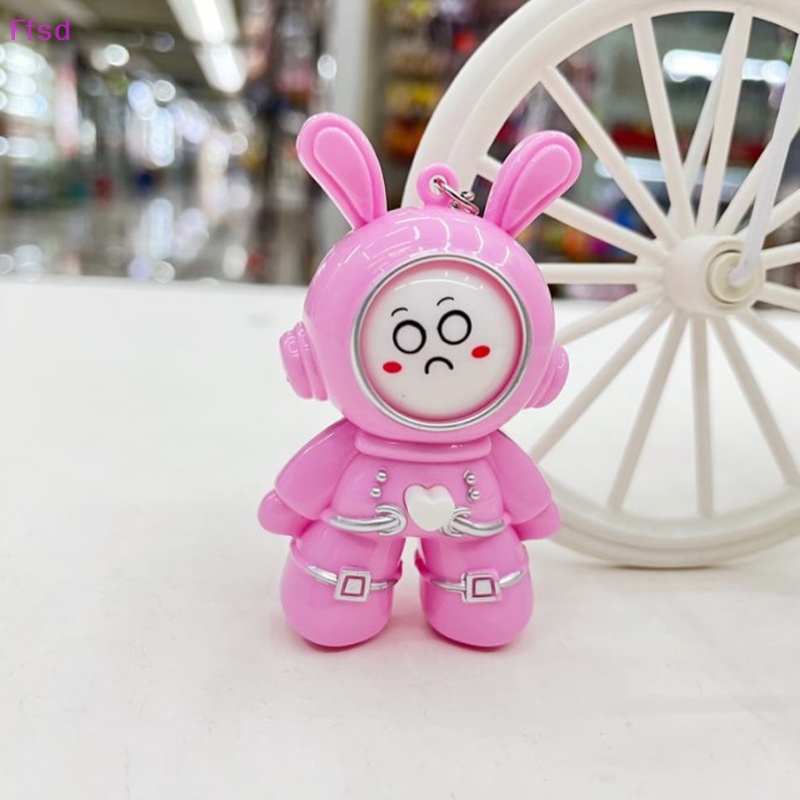 {Ffsd} Móc Khóa Thỏ Phi Hành Gia Hoạt Hình Dễ Thương Sáng Tạo Cho Cặp Đôi * Hàng Bán Chạy *